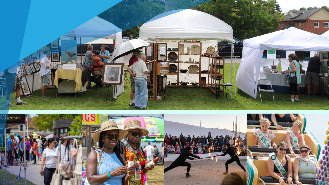 images of signature events in the Town of Georgina